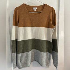 Multi-color cozy sweater